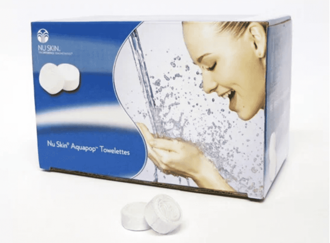 Nu Skin Aquapop Towelettes