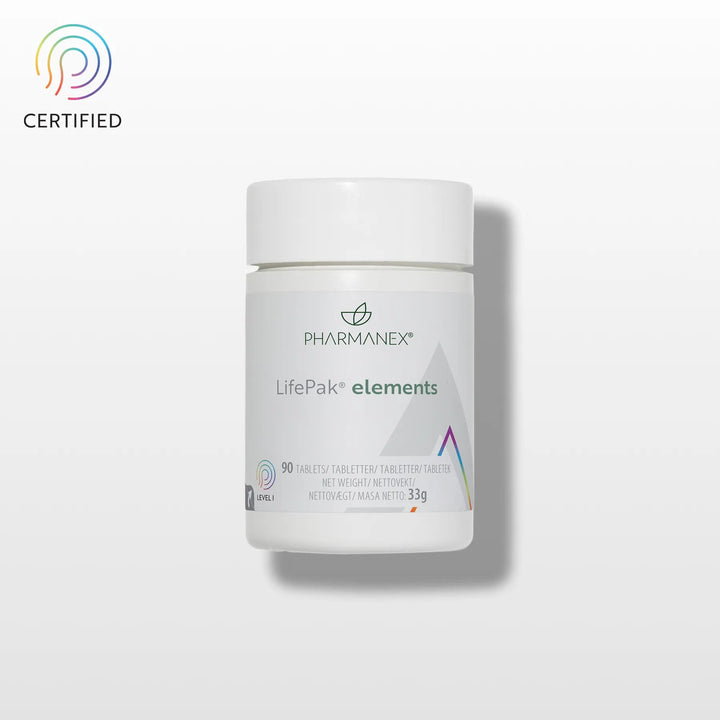 LifePak elements, Dose mit 90 Tabletten, Prysm zertifiziert